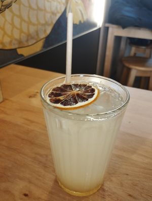 Yuzu lemonade at BON - Milady Horákové in Prague