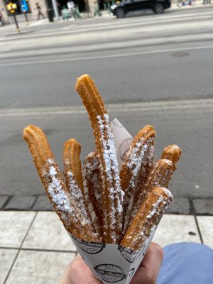 Vegan churros  at Mr. Churros in Stockholm