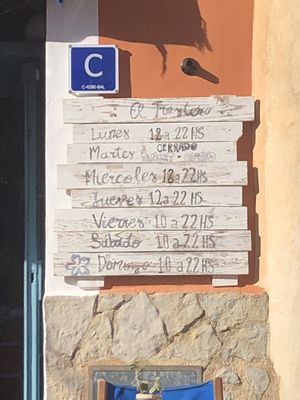 Öffnungszeiten   at El Trastero Cuina in Mallorca