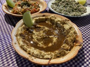 Hummus  at EASTanbul in Siem Reap