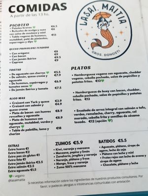  at Lasai Maitia in San Sebastian