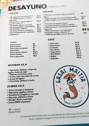  at Lasai Maitia in San Sebastian