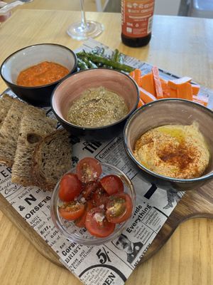 Vegan Plate  at Lasai Maitia in San Sebastian