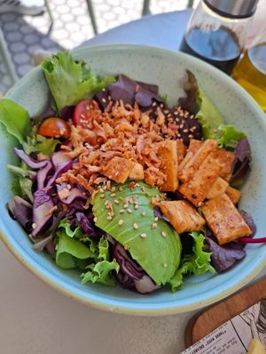 Salade at Lasai Maitia in San Sebastian