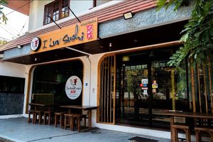 Shop front at I Luv Sushi CNX in Chiang Mai