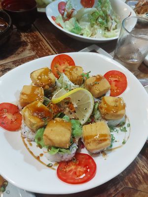 Tofu roll at I Luv Sushi CNX in Chiang Mai