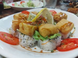 Tofu roll at I Luv Sushi CNX in Chiang Mai