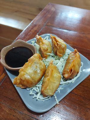 Gyoza at I Luv Sushi CNX in Chiang Mai