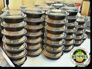Ready to go at Hummus Yummy in Valley Village