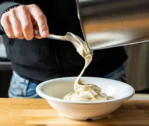 Yummy hummus at Hummus Yummy in Valley Village