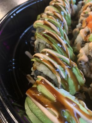 Caterpillar Roll   at House of Vegano in St Petersburg