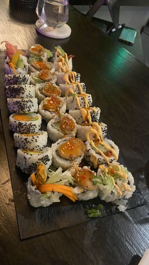 Great spread!  at House of Vegano in St Petersburg