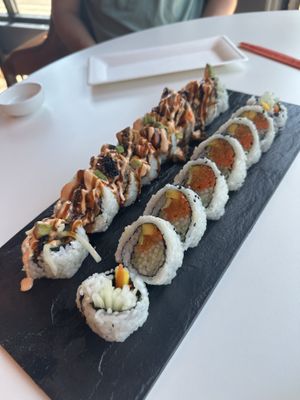 Sushi  at House of Vegano in St Petersburg