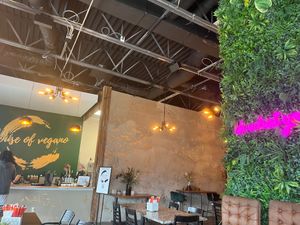 Inside at House of Vegano in St Petersburg