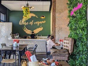 Beautiful decor at House of Vegano in St Petersburg