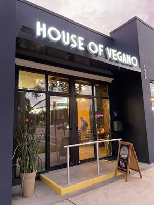   at House of Vegano in St Petersburg
