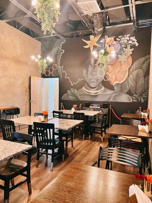   at House of Vegano in St Petersburg