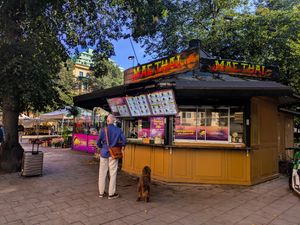 Outside of Mae Thai Mariatorget at Mae Thai in Stockholm