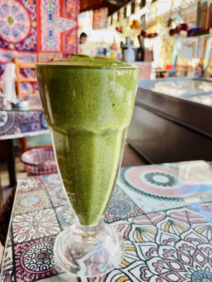 Smoothie with plant milk   at Fresh Juice in Dahab