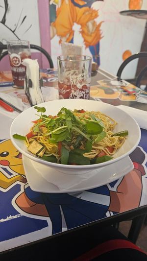 Yakisoba vegano at Tsuki Coffe in Vina Del Mar