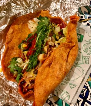 Make Your Own Burrito with all of the veggies, and rice. at Tortilla Casa in Belgrade