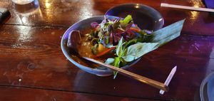 Curry at Bonsai Plant Kitchen in Brighton