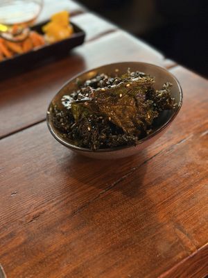 Crispy Kale from the Specials Board  at Bonsai Plant Kitchen in Brighton