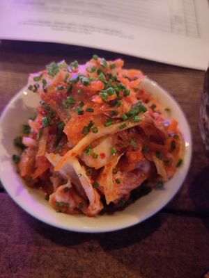 Kimchi at Bonsai Plant Kitchen in Brighton