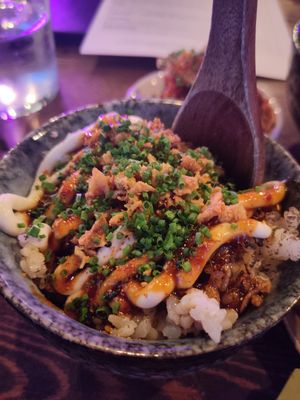 Dirty rice at Bonsai Plant Kitchen in Brighton