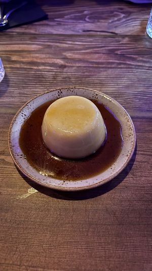 Chai cream caramel at Bonsai Plant Kitchen in Brighton