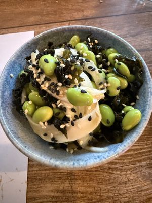 Edemame   at Bonsai Plant Kitchen in Brighton