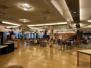 Second LARGE eating room…toys and puzzles for children   at Community Kitchen in Munich