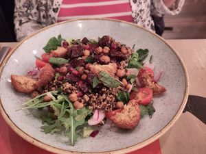 Vegan Mezze Salad Bowl at Lounges - Fosso Lounge in Wells