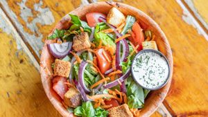 House Salad at The Taproom in San Marcos