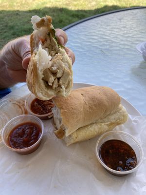 Lemongrass tofu Bahn Mi  at Ba Le Sandwich Shop in Kailua Kona