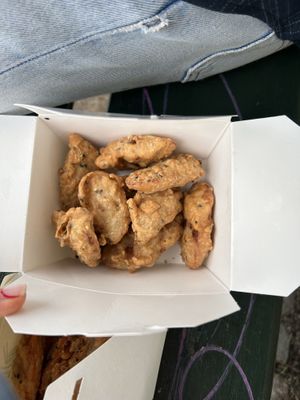 Fried banana  at Maekhong in Copenhagen