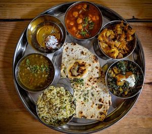 Who doesn't love thali? at Red Indian Chilli in Oaxaca