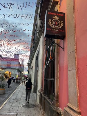   at Red Indian Chilli in Oaxaca
