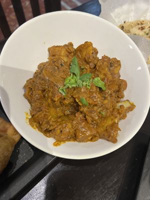 Jeera aloo  at Red Indian Chilli in Oaxaca