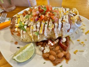 Soyrizo burrito   at Brunch 101 of Hoquiam in Hoquiam