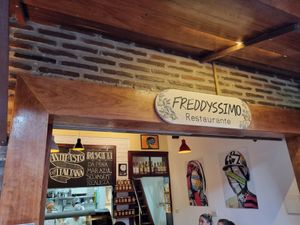 . at Freddissimo in Jericoacoara