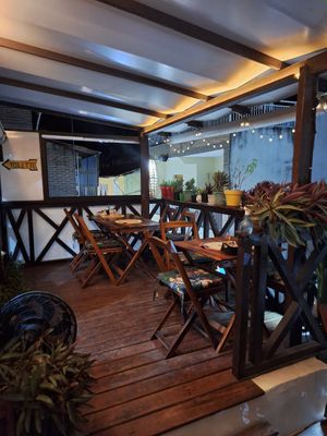 second floor at Freddissimo in Jericoacoara