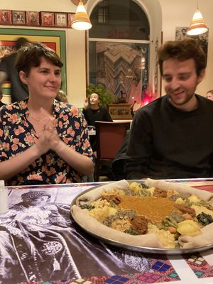   at Cafe Lalibela in Vienna