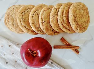 Apple Cider Snickerdoodle (vegan)  at Sugar+Fire Baking Co in Narberth