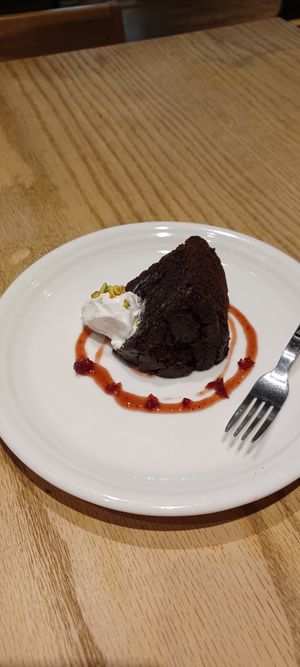 Chocolate Gateau at Beyond Veg in Tokyo