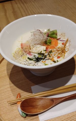 Soymilk Ramen at Beyond Veg in Tokyo