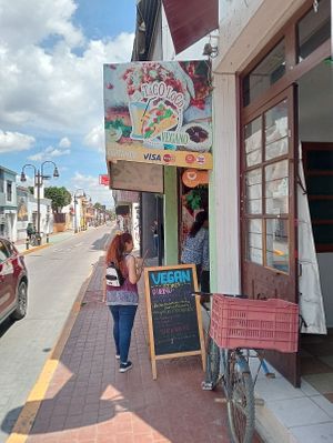  at El Taco Loco Vegano in San Andres Cholula
