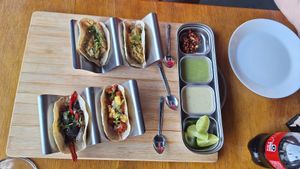 ¡Qué delicia! 🇲🇽🌮 at El Taco Loco Vegano in San Andres Cholula