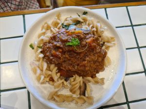 Pasta at Burgreens Bintaro in Tangerang