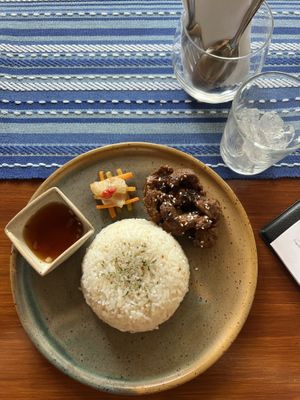 Adobo  at Linamnam - The Vegan Café in Cagayan De Oro